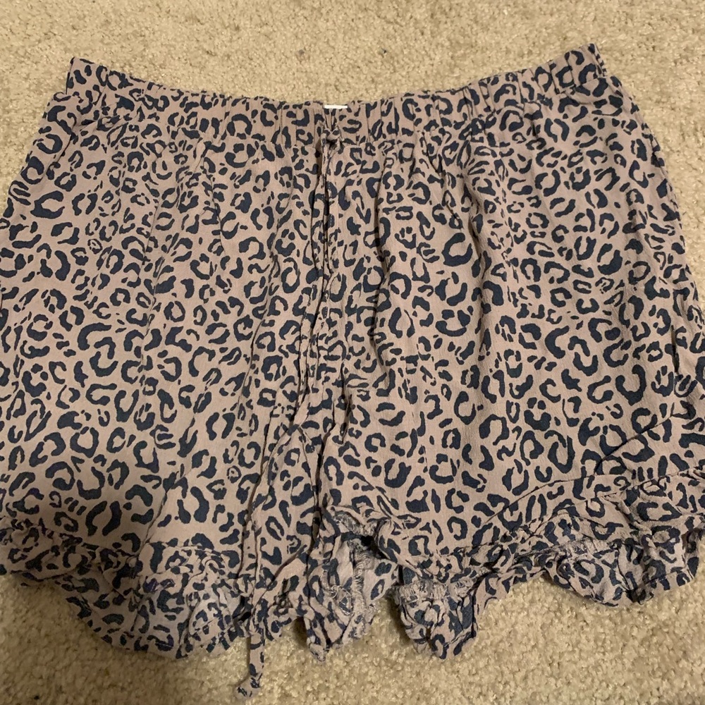 American eagle tie shorts